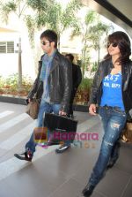 Ranbir Kapoor, Priyanka Chopra spotted at Mumbai airport back from New York on 6th March 2010 (33).JPG